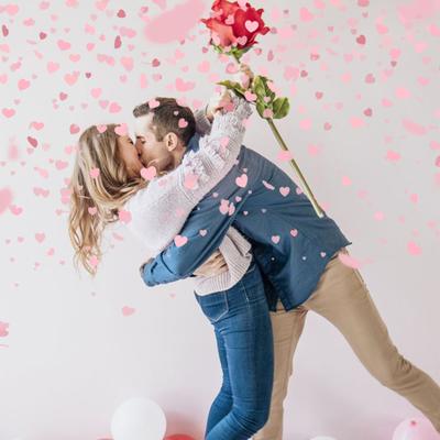 10 г/20 г/50 г Сердце Конфетти Крошечные красные розовые сердца Конфетти Посыпка Романтическая любовь Сердце Поделки на День святого Валентина Свадьба День рождения Годовщина