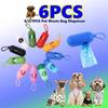 6/2/1Pcs Pet Waste Bag Dispenser For Dog Waste Bag Holder Plastic Garbage Bag Dispenser Carrier Case Dog Pet Waste Poop Bags