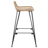 Bar Stool 44 x 46 x 91 cm Steel Tube Frame (Diameter: 10 mm)