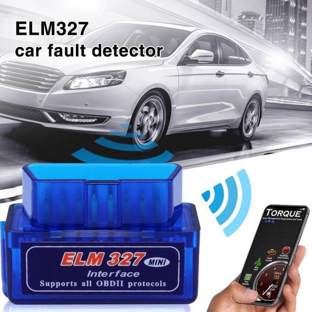 Elm327 Мини сканер OBD2 для двигателя Obd 2 Obdii Elm 327 V21 V 1.5 Адаптер для диагностики автомобиля Bluetooth-совместимый Автоинструмент