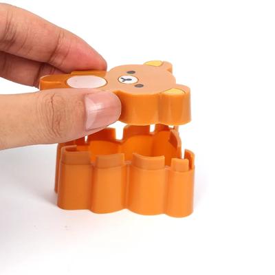 1 пара милых мультяшных куриных рисовых шариков Rilakkuma, формочки для выпечки хлеба, печенья, формочки для лепки своими руками, детские блюда, суши, рисовые шарики, форма для бенто