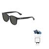 GUCCI Double G Black Square Sunglasses (Unisex) Sunglasses GG0637SK