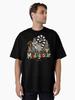 Madagascar Hand Drawn Madagascar Travel Souvenir Landmark Gift Oversized T-Shirt