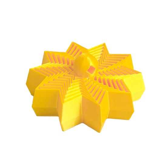 Расширенная сенсорная фиджет-звезда Вращающаяся спиральная звезда Фиджет-игрушка Вращающаяся башня Гибкая звезда с ручкой для снятия стресса и тревоги Домашняя офисная настольная игрушка