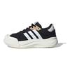adidas Maxxcourt Spw Круглый носок Шнуровка Прочные Низкие Повседневные Кроссовки Унисекс Повседневная Обувь Черный Белый IH6058