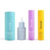 Foxtale Hydration Boost AM Routine Skin Care Kit| Cleanser 100ml + Hydration Serum 30ml + Moisturizer 50ml + Dewy Sunscreen 50ml
