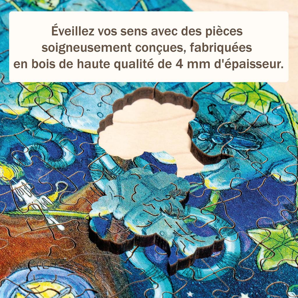 Ravensburger Деревянный Пазл Фэнтезийный Лес 500 Пазл Пазл 17516 1 (Деревянные головоломки)