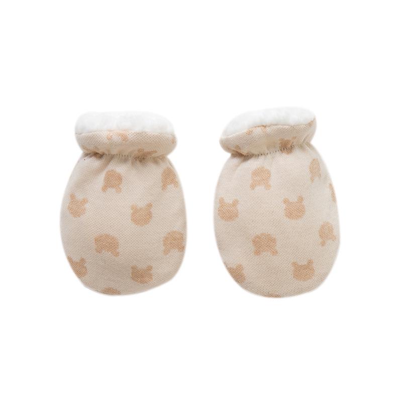 Утолщенные детские перчатки из искусственной овечьей шерсти, устойчивые к царапинам, для осени и зимы