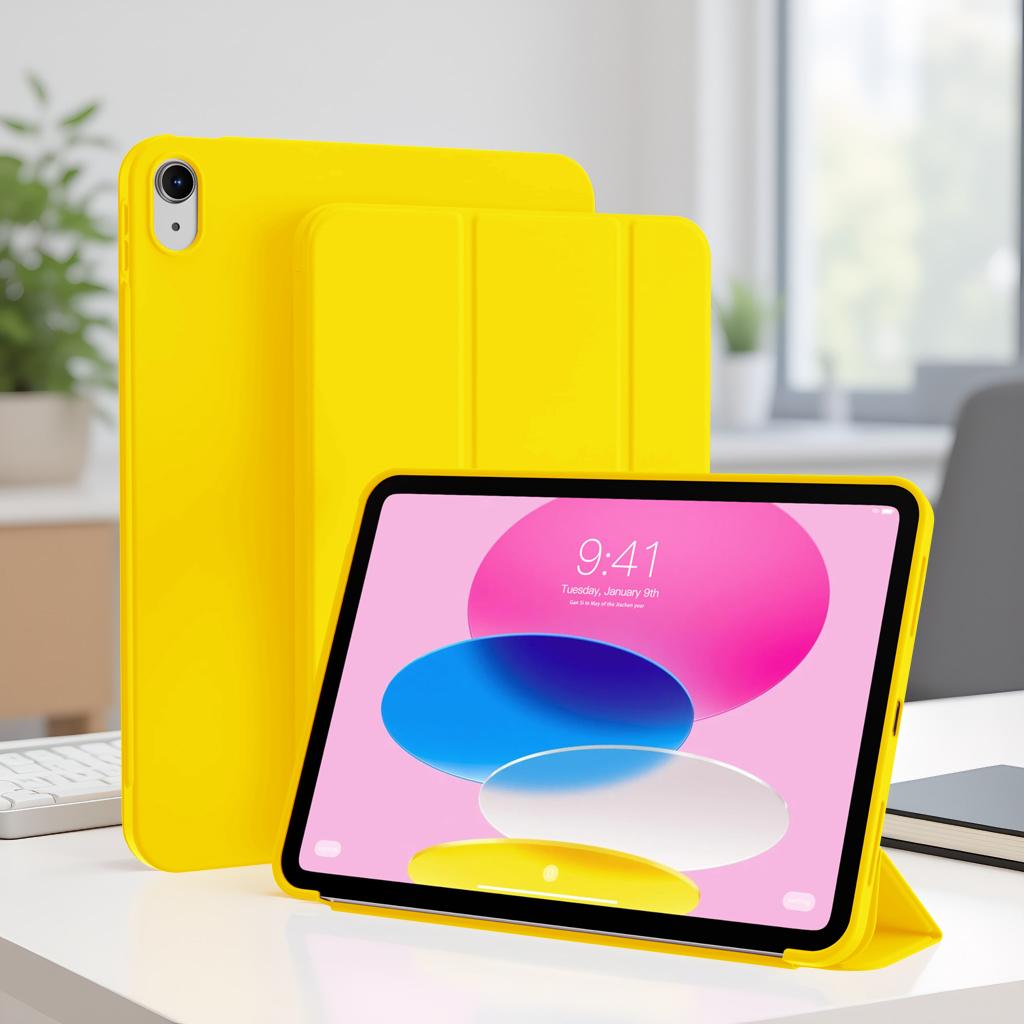 Чехол для iPad (А16) 11 11-е поколение / 10-е поколение 10,9 Складная подставка Чехол-книжка с мягкой задней крышкой из ТПУ