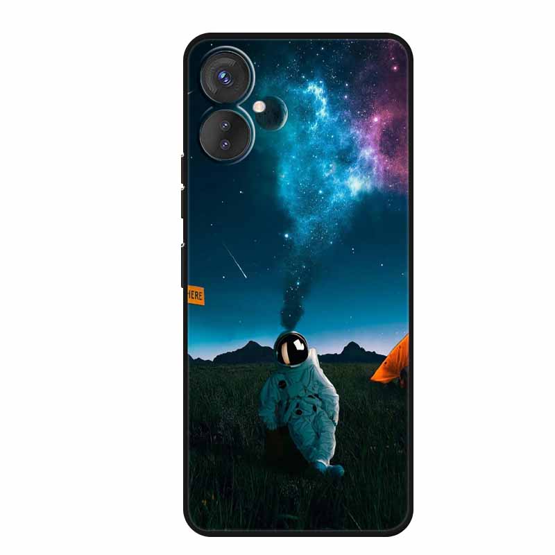 Для Tecno Spark 9 Pro Чехол Астронавт Силиконовый ТПУ Мягкая Задняя Крышка Чехлы Для Tecno Spark9 Pro 9Pro KH7 KH7n Funda Spaceman Capa
