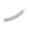 Rhinestone Beads Banana Hair Clips Vintage Fishtail Design Ponytail Holder Hair Decoration For Thick And Fine Hair