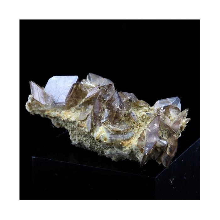 Pierres et Minéraux. Axinite. 13.0 ct. La Balme d'Auris, Bourg d'Oisans, Isère, France..