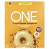 One Brands Protein Bar, Maple Glazed Donuts, 12 Bars, 60g (2.12oz) Each