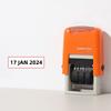 Handle Account Self-Inking Stamps English Version Date Wheel Stamp Date Stamps  DIY Painting