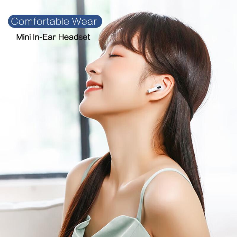 VAORLO PRO4 TWS Роскошные белые наушники Bluetooth 5.3 HiFi стерео музыкальные наушники с HD шумоподавлением микрофон гарнитура IPX5 водонепроницаемый