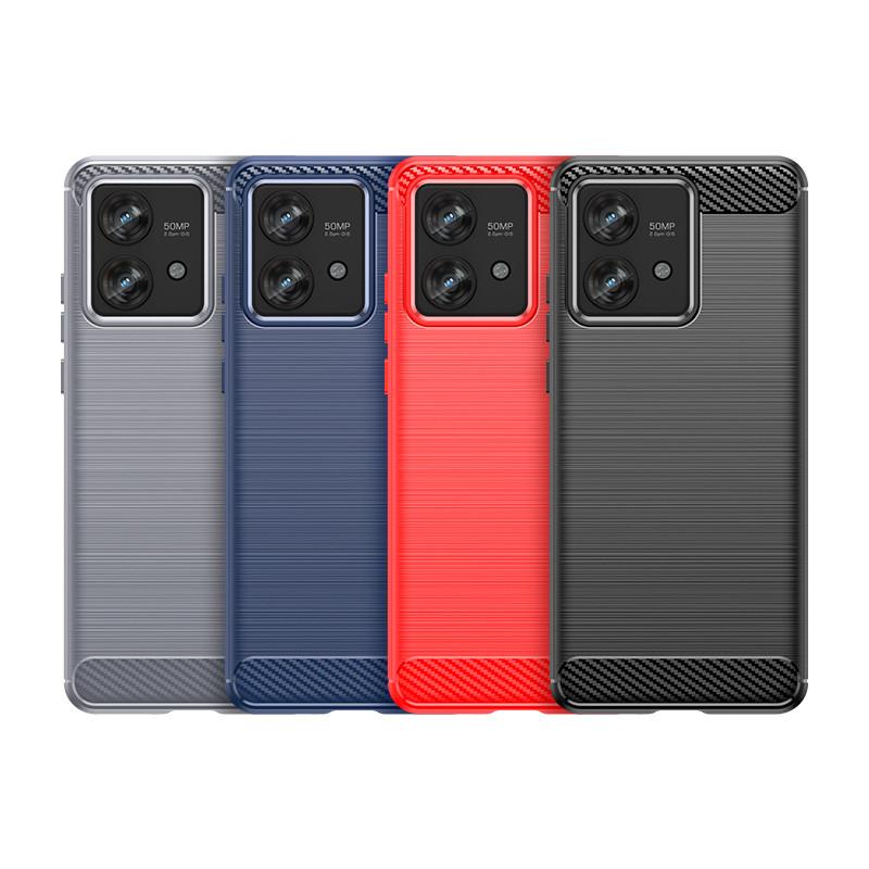 For Motorola Moto Edge 40 Neo Case Motorola Moto Edge 40 40 Neo Cover Shockproof Silicone TPU Brushed Protective Phone Cover