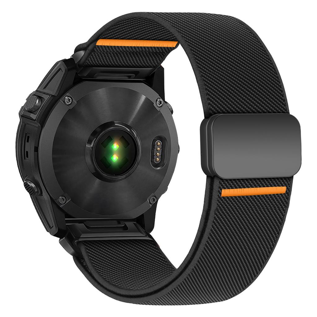 Магнитный нейлоновый ремешок для Garmin Fenix 8 7 Pro 7S 6X 6 5Plus Venu 3 Tactix 7 браслет correa Fenix 8 7x 26мм 22мм Quick Fit ремешок