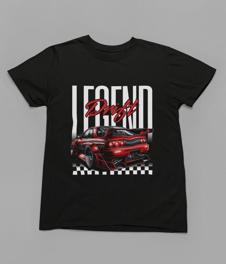 Legend Drift Shirt, JDM Racing Car Tee, Drift Car Graphic T Shirt, Japanese Street Racing, Car Enthusiast Gift for Men
