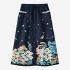 ZANZEA Women Loose Elastic Waist Casual Floral Print Skirts