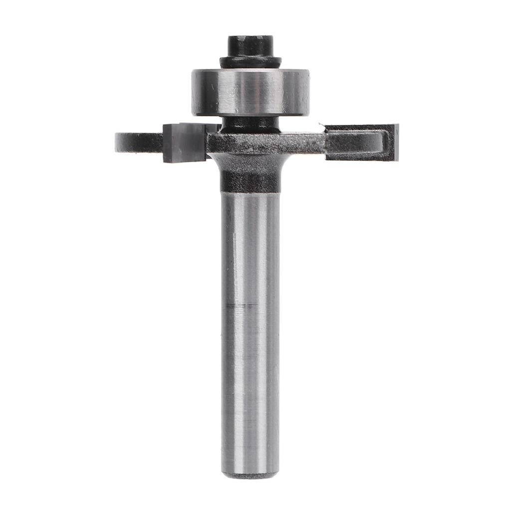 Т-образная фреза хвостовик 1/4 дюйма 3 зуба шарикоподшипниковая фреза для пазов для дерева фанеры 532