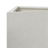 Triangular Planter Box 50 x 43 x 75 cm Stainless Steel