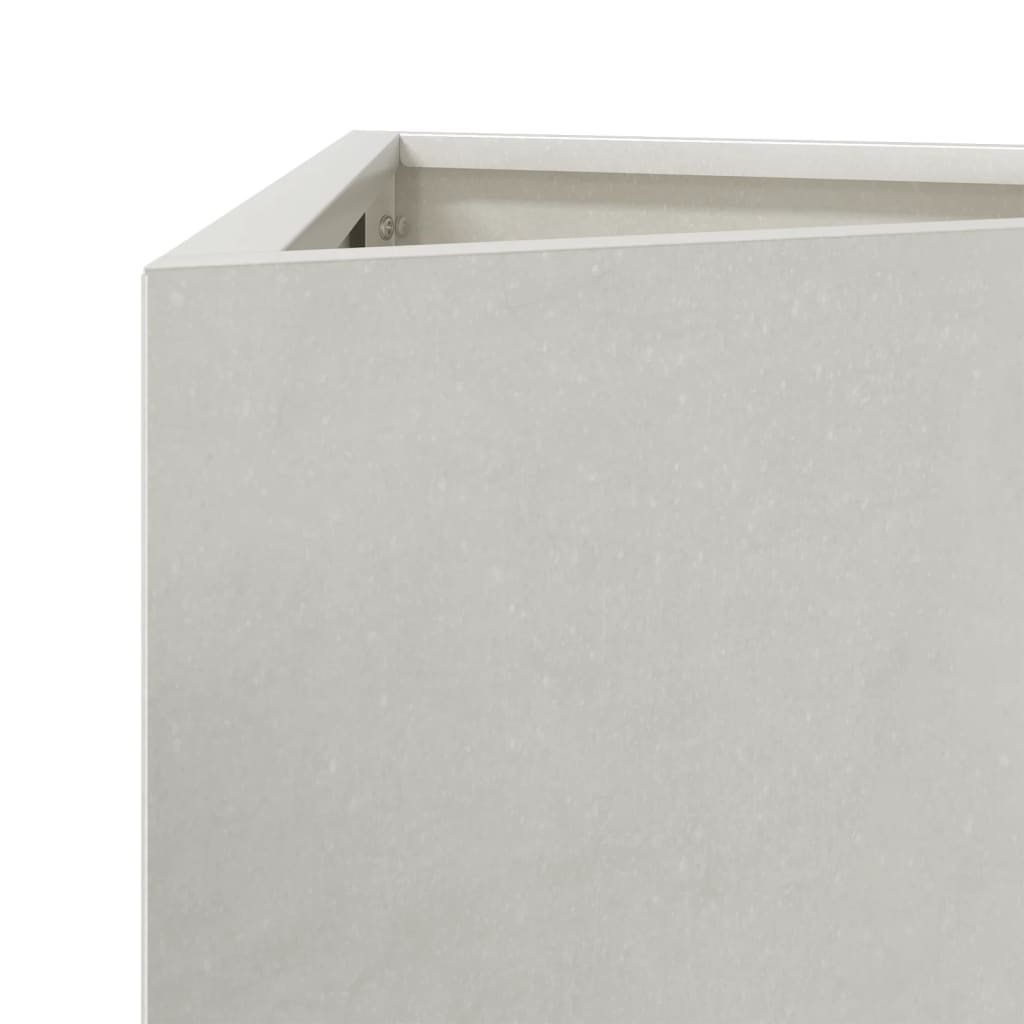 Triangular Planter Box 50 x 43 x 75 cm Stainless Steel