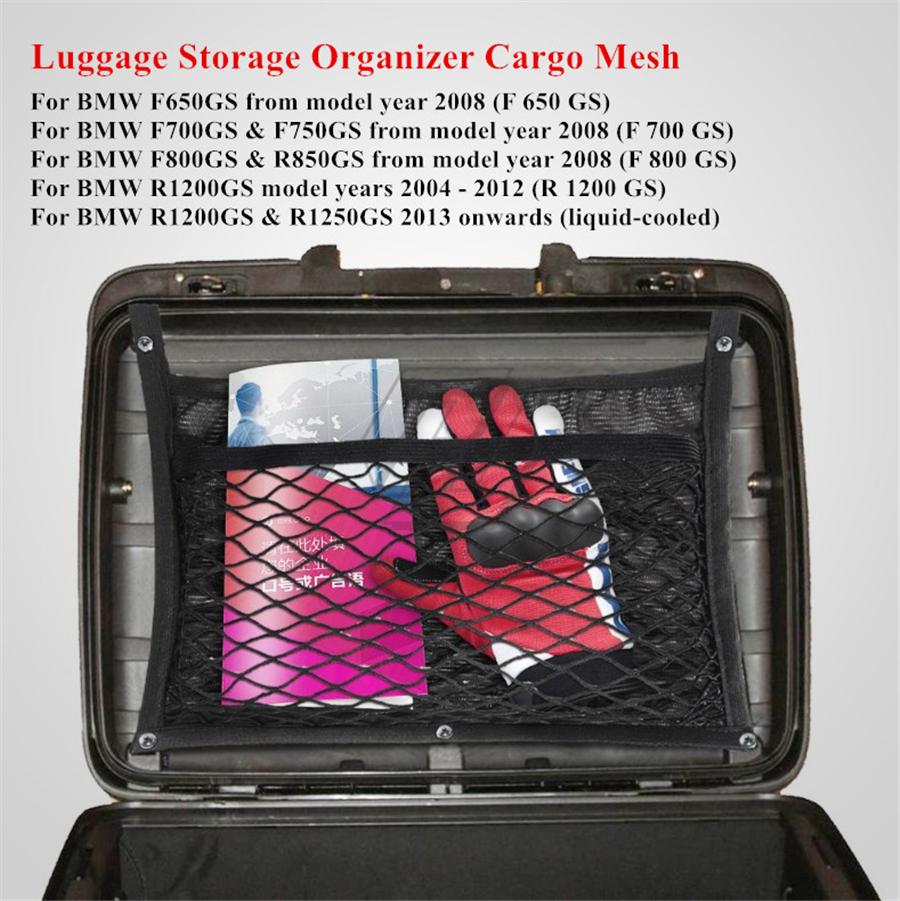 Luggage Storage Organizer  Mesh net for Vario case panniers for BMW F650GS F700G