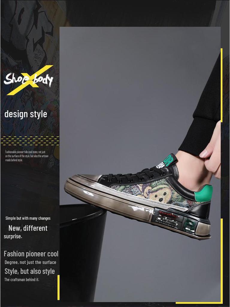 Мужская модная осенняя спортивная обувь — стильные, высококачественные, дышащие кроссовки