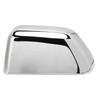 Side Mirror Cap Cover Chrome Stylish Look Impact Proof Scratch Resistant Rearview Wing Mirror Cap