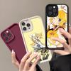 Чехол для телефона KagamineS Rin Len Для IPhone 17 Air 16 E 15 14 Plus 13 12 11 Pro Max Черный Небесный Глаз Ступенчатый Защитный Чехол