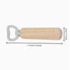 Alcoholic & Non-alcoholic Beverage Opener - Popular Beer Bottle Opener, Thickened Stainless Steel Wooden Handle
