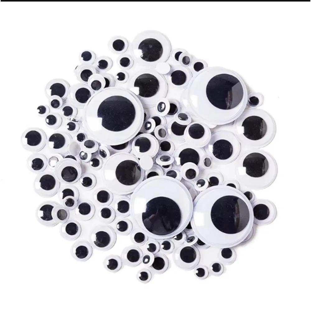 100 шт. Квадратная бумага для оригами Однотонная Двусторонняя Складная 20x20см Бумага с глазами 8мм Детское Ручное Творчество DIY Скрапбукинг Крафт