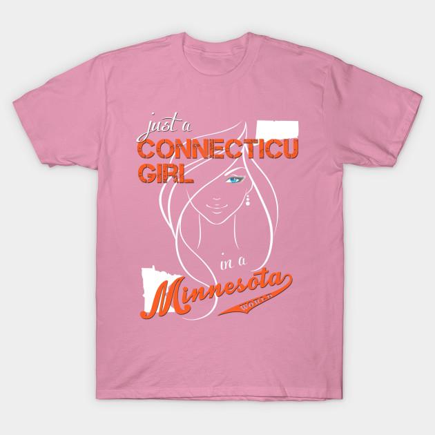 T Shirt Women Connecticut Minnesota Harajuku Print Kawaii Tshirt Summer Short Sleeve Female T-Shirt Top Tee
