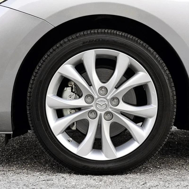 4 шт. Центральная заглушка ступицы колеса с длинной ножкой 18 мм 56 мм Внутренний диаметр 53 мм Новые модели Для Mazda 3 Atenza Axela CX-3 CX-4 CX-5 CX7 CX8 Серый Черный