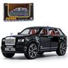 1:32 Scale Alloy Model Car for Cullinan, Zinc Alloy Pull Back Toy Car with Sound and Light, Luxury SUV Miniature Metal Vehicle Collectible Toys