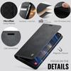 Кожаный чехол-книжка с карманом для карт для Samsung Galaxy S25 S24 S23 S22 S21 S20 S10 A55 A56 A54 A53 Магнитная подставка Противоударная задняя крышка