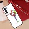 Акварельный чехол для гимнастики для Oppo A94 A18 A74 A57 A17 A77 A38 A58 A78 A98 A54 A80 A60 A40 A96 A76 A16 A15 A5 Pro