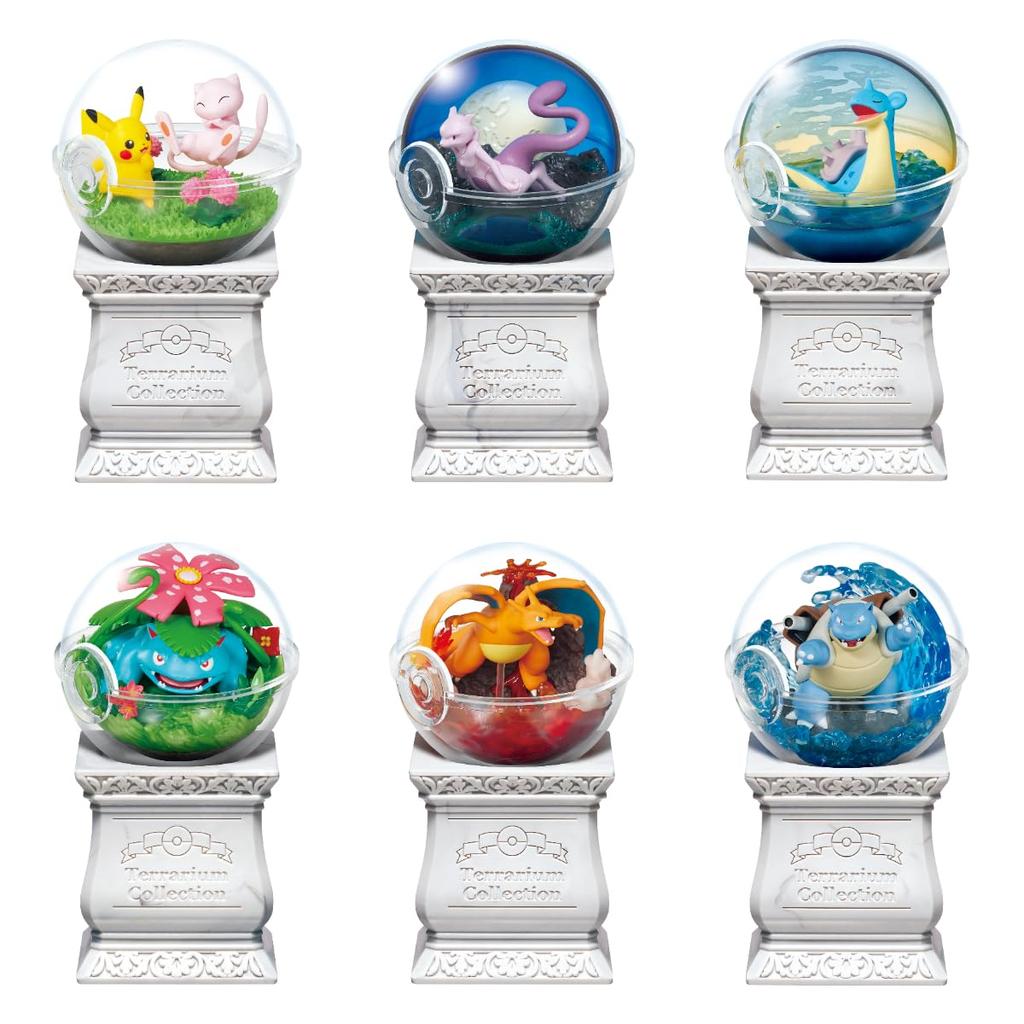 Terrarium Collection 1 H140 X W150 X Acrylic Re-Ment Pokémon 15, Box, Approx. D220mm, ATBC-PVC, ABS,