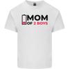 Mom of Two Boys Funny Mothers Day Unisexs Light Cotton TShirt
