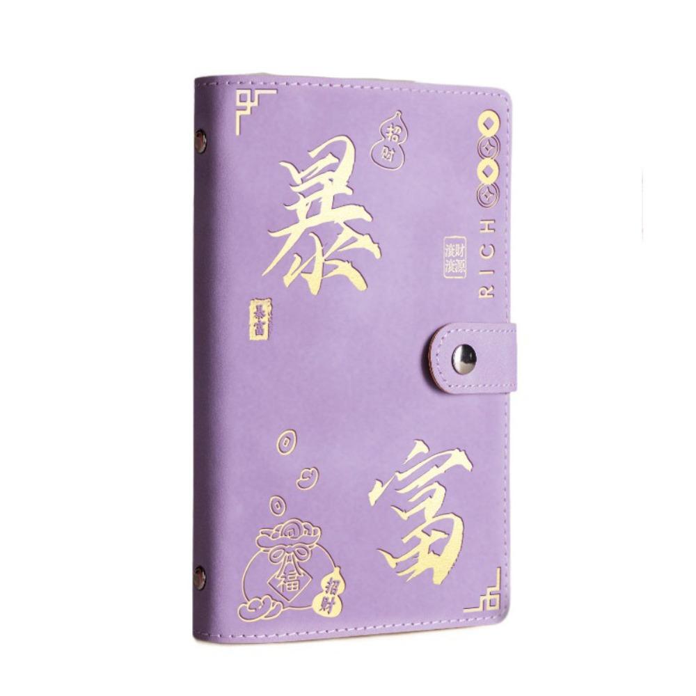 Портативный накопительный накопитель для денег, удачи, счетная книга, планировщик, органайзер, канцелярские принадлежности для офиса