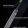 Ultrasonic Electric Toothbrush USB Rechargeable for Adults Sonic Toothbrush Smart Timer with 2 Replacement Heads IPX7 Waterproof