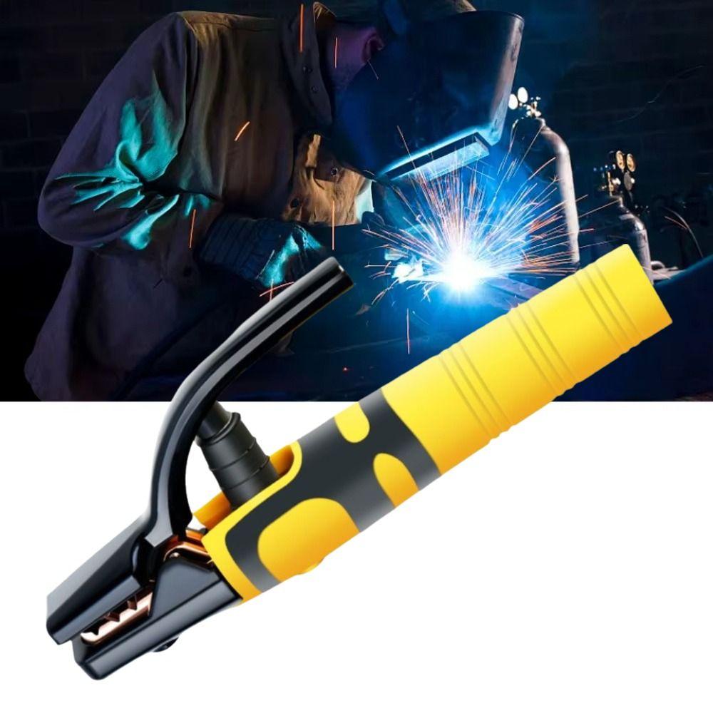 High Temperature Resistant Welding Electrode Holder 600/1000A Metal Joining Clamp Heavy Duty