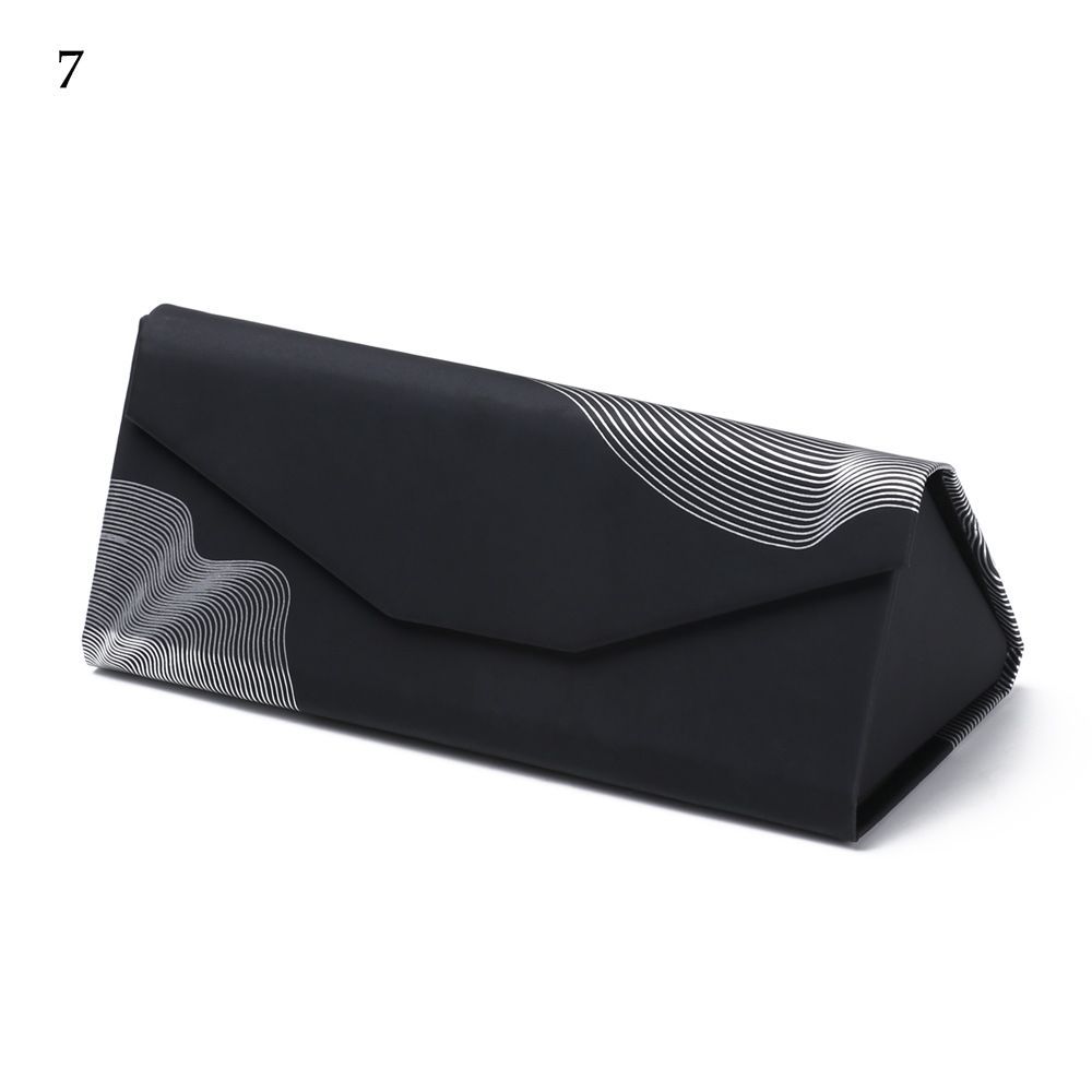 Folding Business Sun Glasses  Box Eyeglasses Accessories Triangle Glasses Box Eyeglasses Case