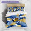 Real Sociedad FC Printed 3PCS Bedding Set Breathable Duvet Cover with Pillowcases Decorative Bed Linen for Bedroom Home