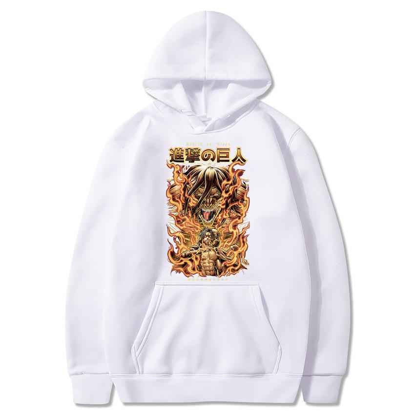 Autumn collection game print hoodie casual wear giant casual pullover solid colour stylish streetwear anime Harajuku warm top