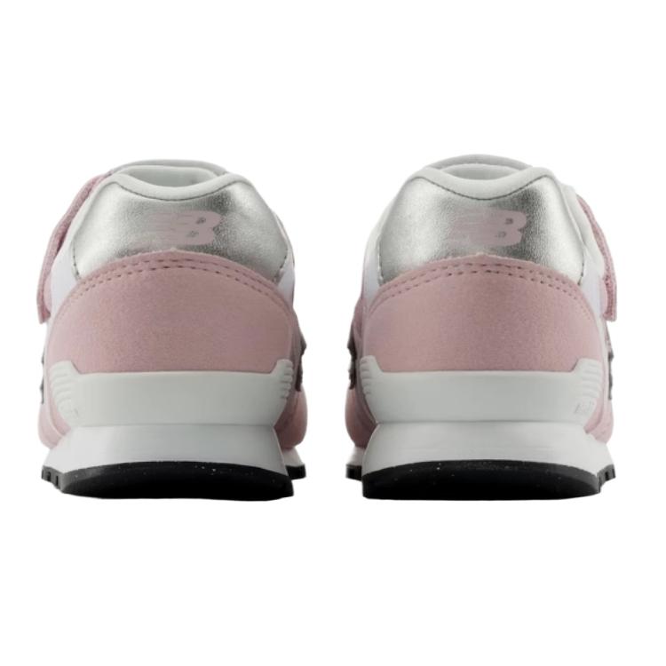 New Balance Nb 996 Тканевые Влагоотводящие Детские Кроссовки для Бега Детские Кроссовки для Бега Серые Розовые YV996TP3
