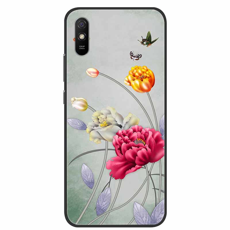Чехол для Xiaomi Redmi 9A Redmi 9AT Ударопрочный Мягкий силикон ТПУ Задняя крышка Для Redmi 9i 9A Спортивные чехлы для телефона 9AT Милый мультяшный