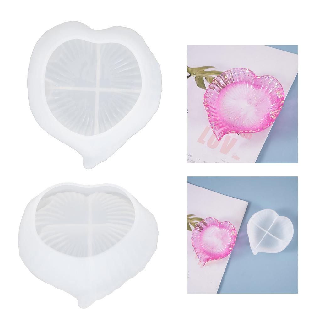 5pcs Leaf Silicone Mould Non-Stick DIY Ornaments Mould Resin Casting Mould  Beginners Craft