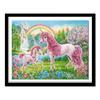 Diy Needlework Full Round Diamond Embroidery Rainbow Unicorn Home 5d Diamond Painting Cross Stitch