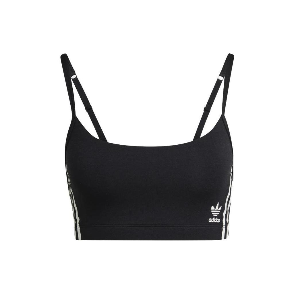 adidas Originals Женский спортивный бюстгальтер для ношения Черный GB1148